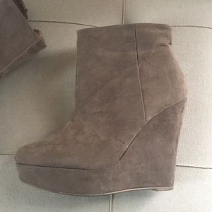 Also wedge bootie